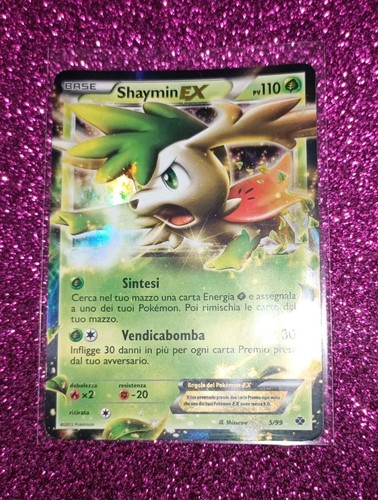 Pokemon card shaymin holo - card,
