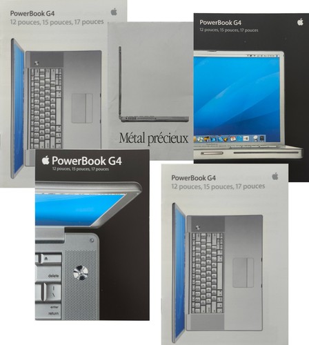 Dépliants apple powerbook - dépliants, g4