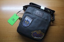 La Martina, Borsa a tracolla da uomo, in cotone e tessuto sintetico, Vintage    