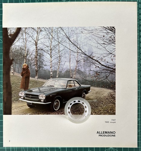 Rara pubblicita fiat 1500 - pubblicita’,
