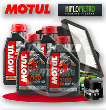 KIT/Tagliando SUZUKI Burgman 650 Executive 2006-2020 7100 10W40 Filtri aria olio