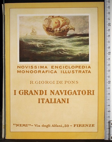 Grandi navigatori italiani - i,