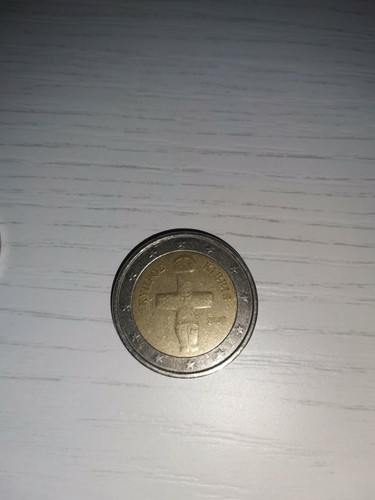 Moneta euro rara cipro anno - moneta, rara,