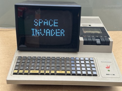 Sharp 80k computer vintage - sharp, mz-80k