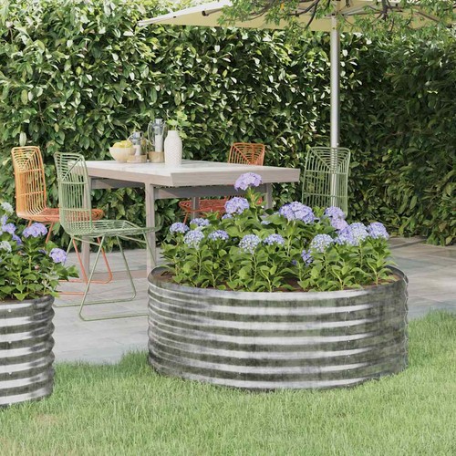 Vidaxl letto giardino acciaio - giardino,
