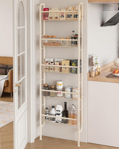 Scaffale stretto per bagno - scaffale,