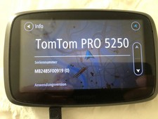 TomTom Pro 5250 Truck Bus Camper Europa Sistemi di Navigazione Live SIM Mappa Attiva