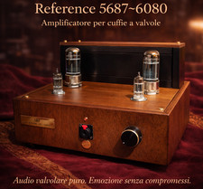Amplificatore cuffie valvolare