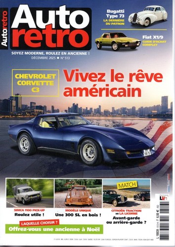 Auto retro 513 corvette - auto,