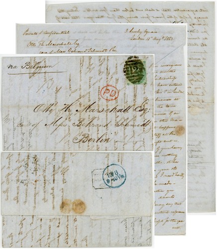 1863 letter marschall - 1863,