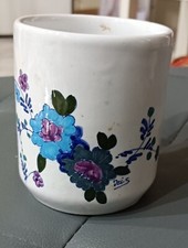 Tazza da latte dipinta a mano