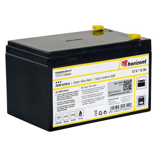 Batteria per recinzione per