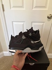 Jordan 4 tela nera