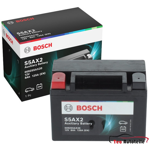 Bosch batteria agm 12v - bosch, 8ah