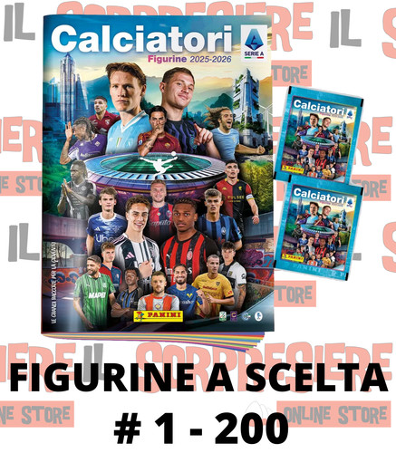 Calciatori panini 2025 - panini, 2025-26