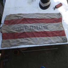 POSTA ITALIA POSTE ITALIANE GRANDE 100cm SACCO JUTA ANNI 40/50 SMISTAMENTO POSTA