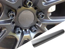 4X Cerchi In Lega Coprimozzo Design Pellicola Grigia Opaca Per Molti Veicoli