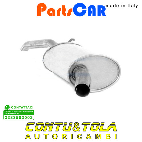 Silenziatore marmitta - silenziatore,