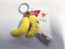 Lelly New Line Tutta la Frutta Peluche Portachiavi 7 cm - Banana 