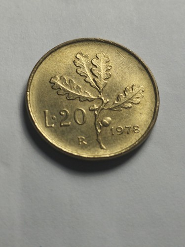 Lire 1978 quercia - 20,