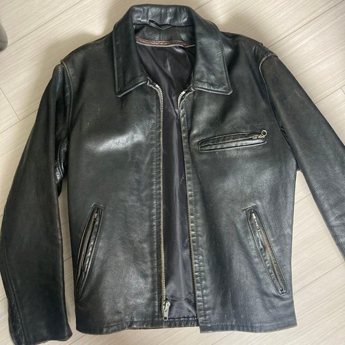 Giacca uomo schott pelle - schott, nera