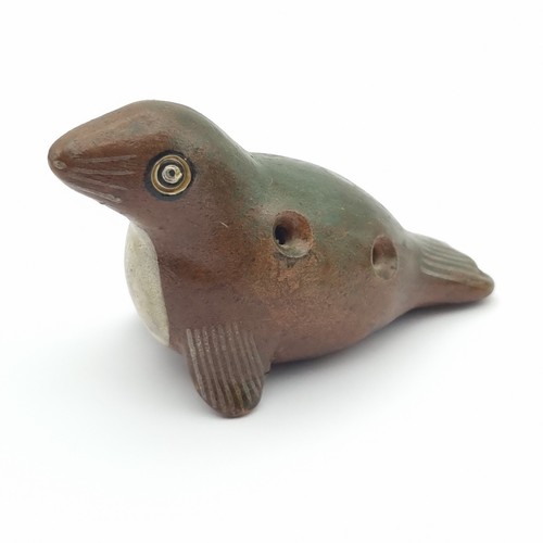 Vintage seal shaped clay - vintage,