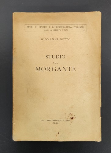 Studio sul morgante giovanni - morgante.,