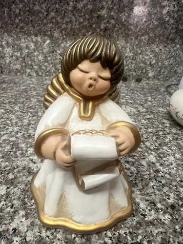 Statuina angelo ceramica thun - ceramica,