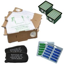 18 sacchetti non tessuti + 2 filtri antiodore + 2 KAT + 20 profumi adatti Vorwerk VK 130 131 