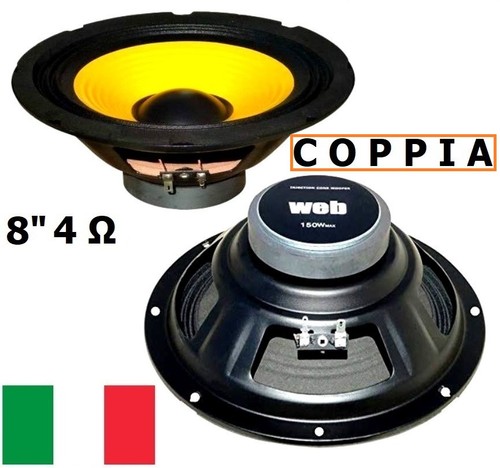 Coppia woofer 8 - (300w),