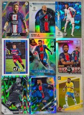 card Neymar Jr topps panini Barcellona Brasile numerate zaffiro refractor scegli