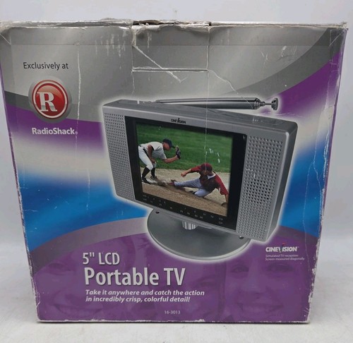Radio shack pocketvision - radio, 5"