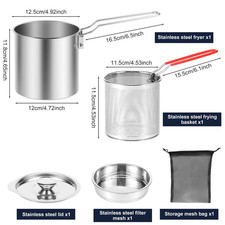 Friggitrice in Acciaio