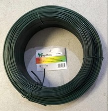 Matassa Filo di Ferro Zincato Plastificato 100 mt. mm. 1,6-1,8-2,4-2.8-3,3-3,6