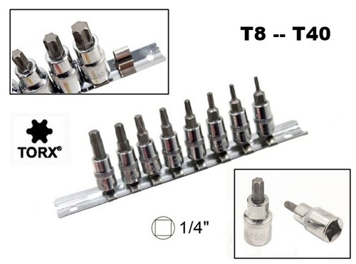 Set chiavi bussola torx - set,