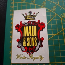 adesivo vintage STICKER kleber maui and sons winter
