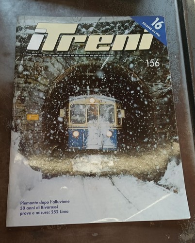 Treni oggi num - treni, 156