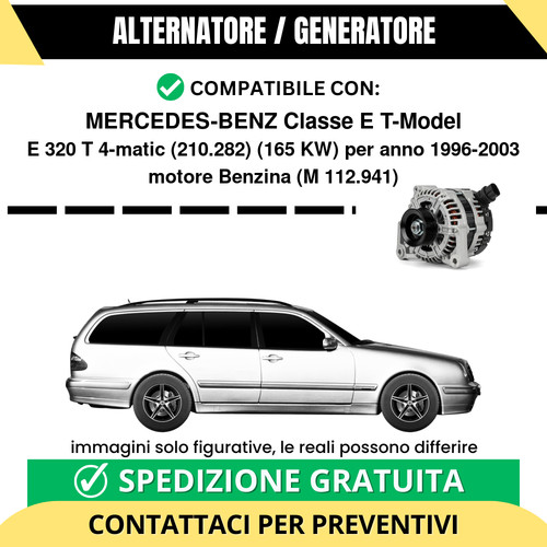 Alternatore mercedes benz - alternatore, mercedes-benz