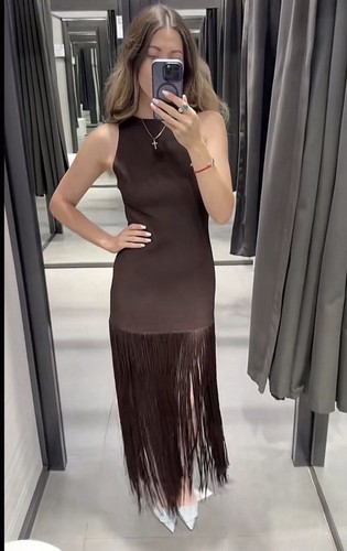 Zara donna fw25 - abito, aderente