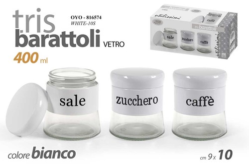 Set barattoli sale zucchero - set,