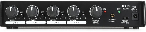 Rolls mx401 mixer stereo - rolls,