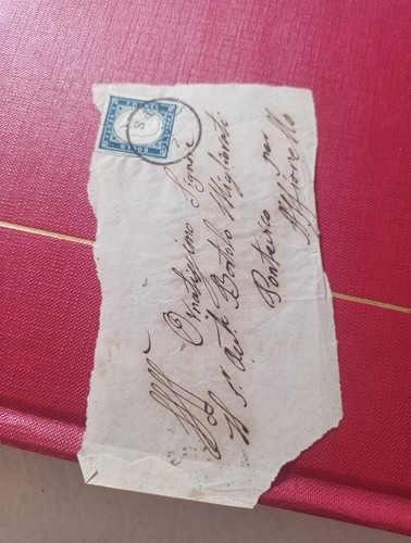 Francobollo cent 1863 - francobollo,
