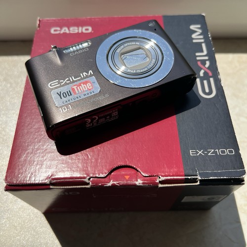 Casio exilim z100 marrone - casio, ex-z100