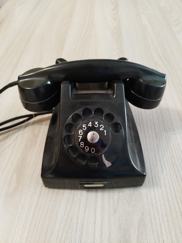 Telefono disco vintage - telefono,