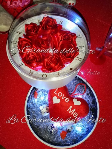 Cofanetto portagioie con rose - cofanetto,
