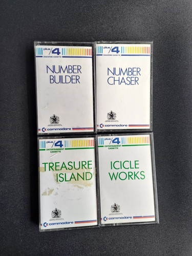 Cassette commodore plus - cassette, plus/4