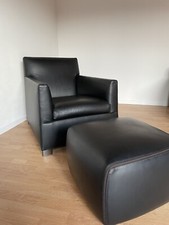 poltrona di Minotti in pelle