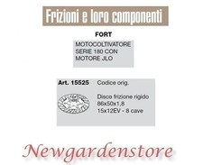 Disco frizione 15525
