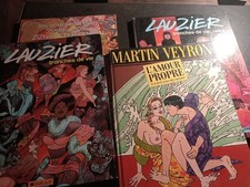 Lauzier Marin Veyron Fumetti Erotici Francesi Lotto Di 4