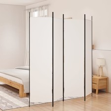 Divisorio a 4 Pannelli Bianco